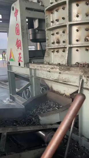 Heavy Duty Industrial Scrap Metal Crusher for Recycling Plant